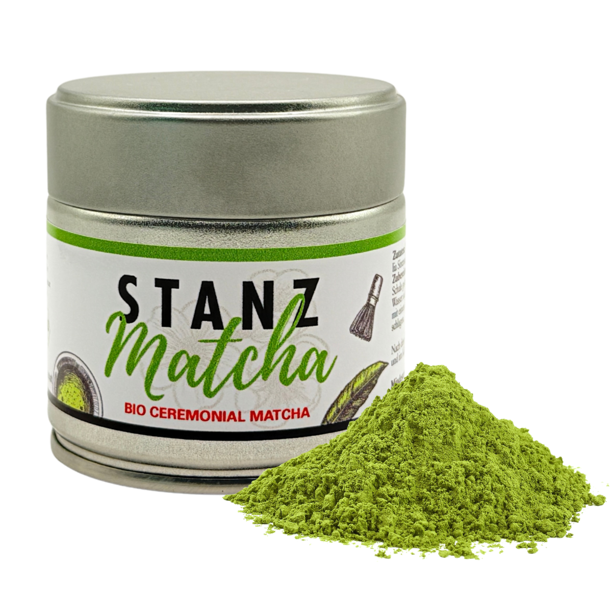 Stanz bio Matcha, Ceremonial Quality, 30 g