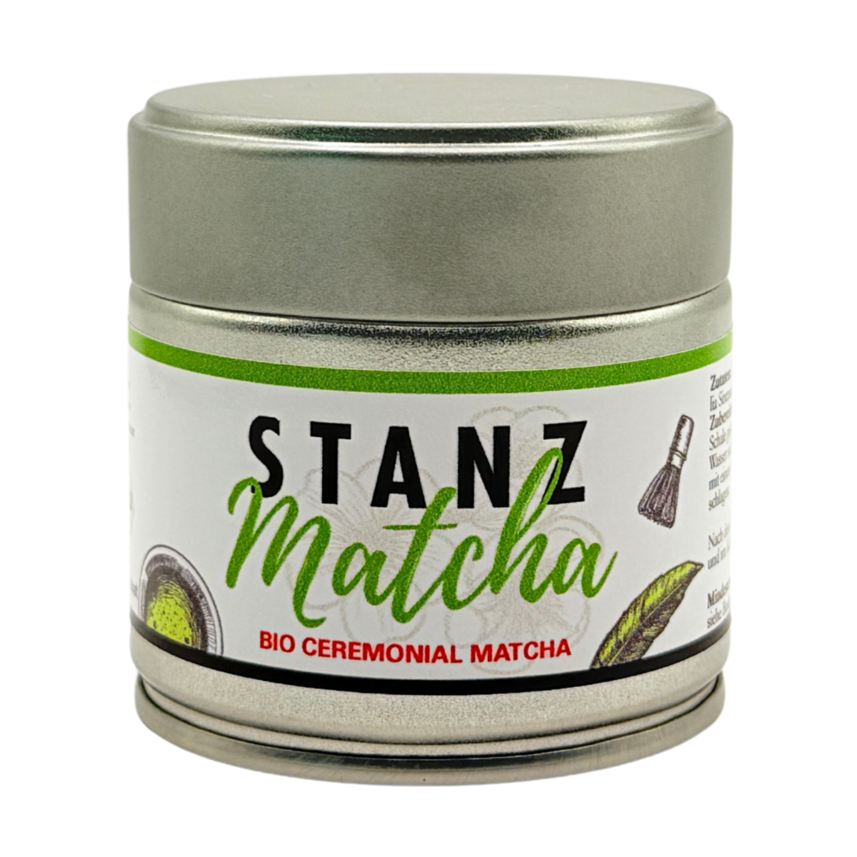 Stanz bio Matcha, Ceremonial Quality, 30 g – Bild 3